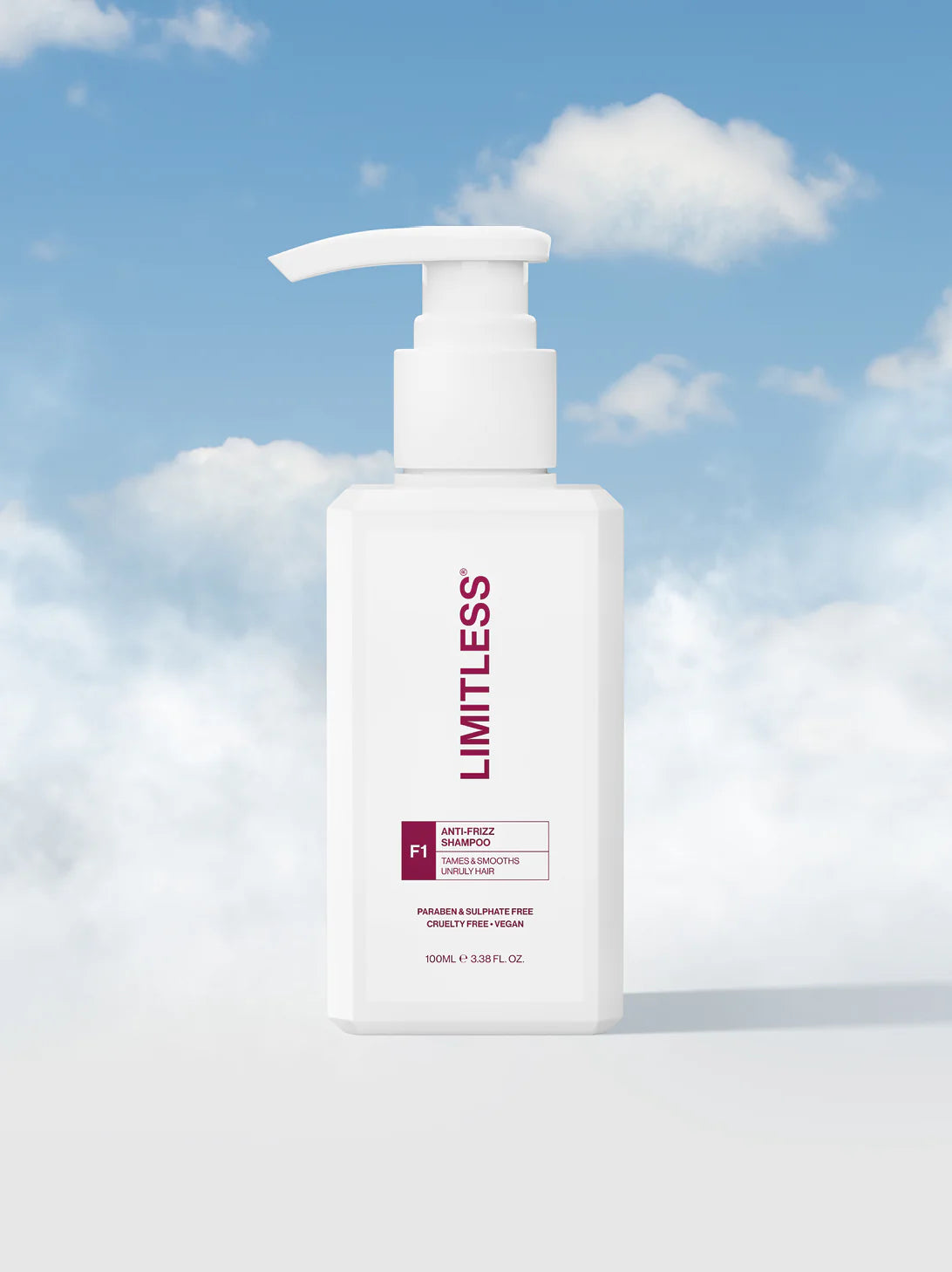 Limitless - F1 Anti-Frizz Shampoo 100ml