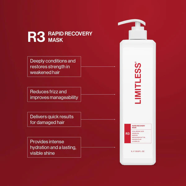 Limitless - R3 Rapid Recovery Mask 1000ml