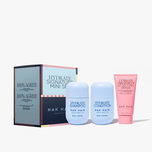 NAK Hair Signature - Hydrate Travel Trio 2026