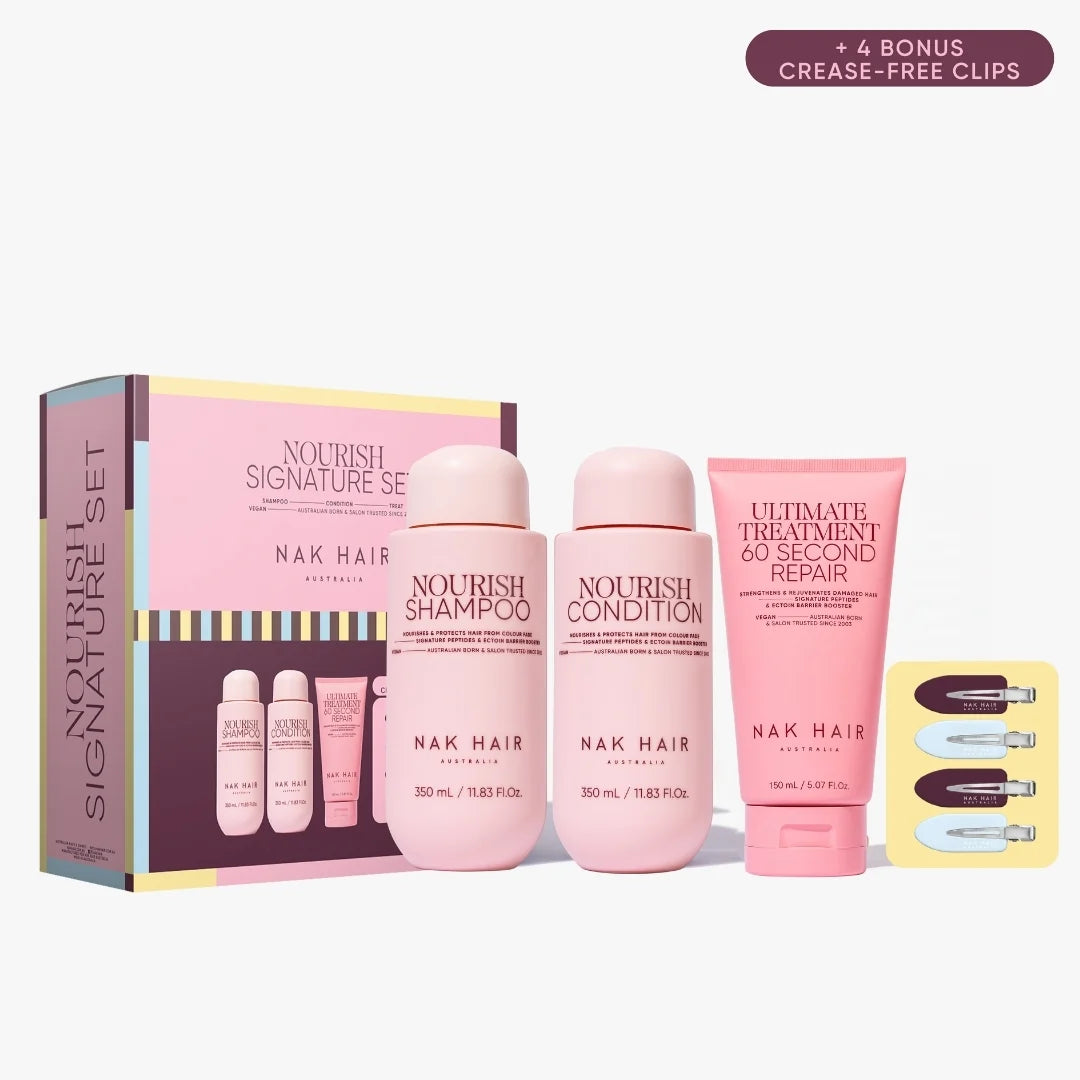 NAK Hair Signature - Nourish Trio with Gift 2026