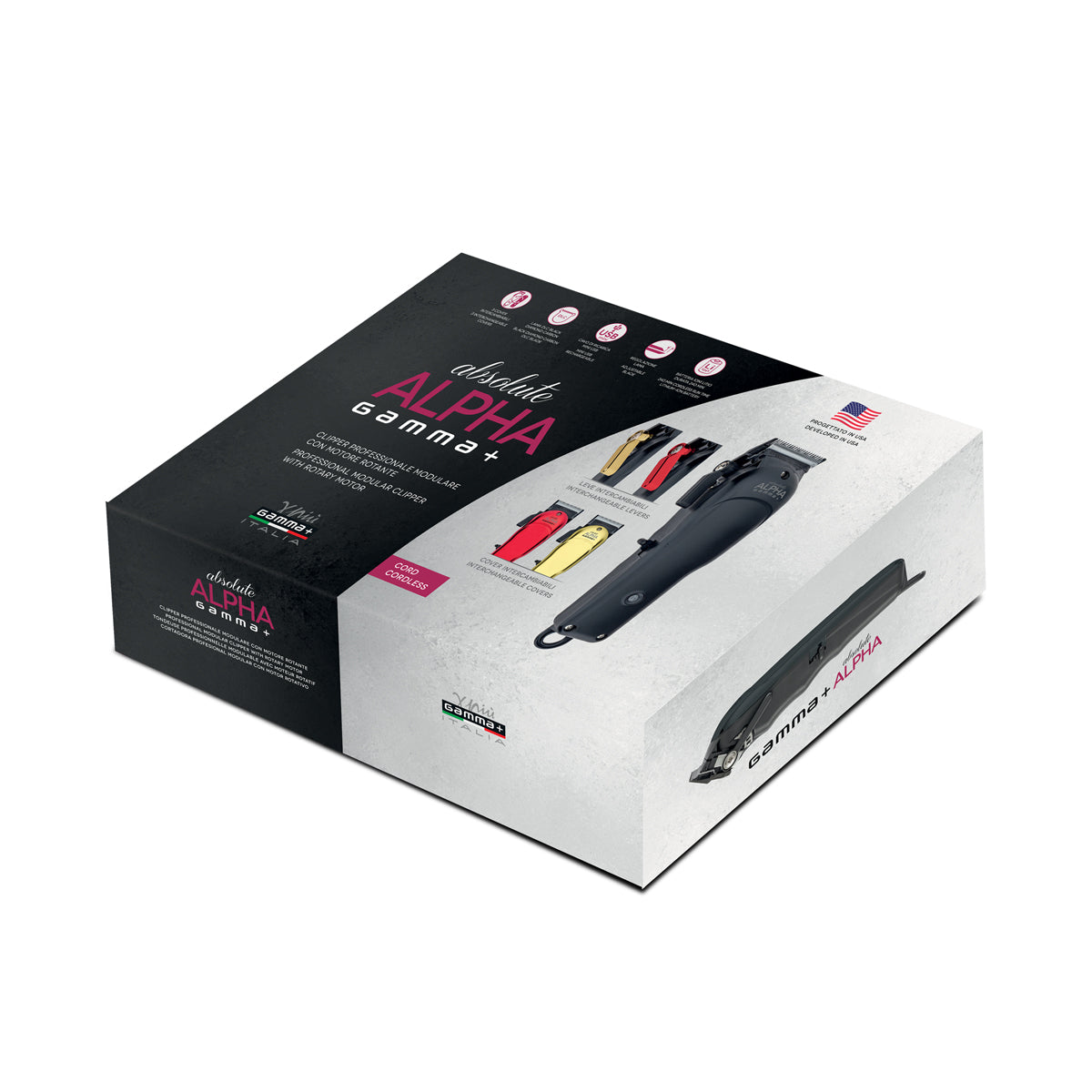 Gamma + Absolute Alpha Clipper - Black