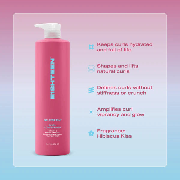 E18HTEEN - Be Poppin' Curl Conditioner 1000ml