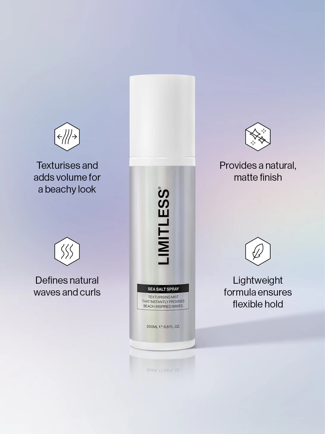Limitless - Sea Salt Spray 200ml