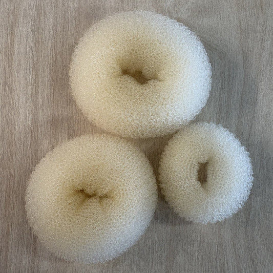 Hair Donut 3pc Set - Blonde