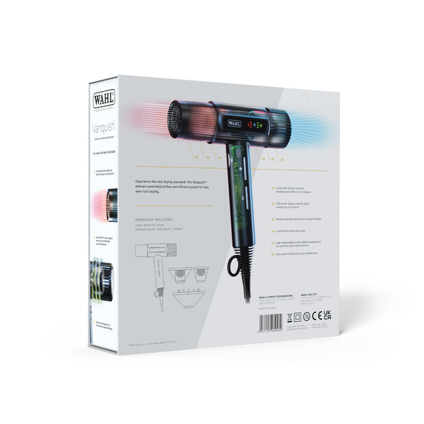Wahl - Vanquish "Black" Hair Dryer